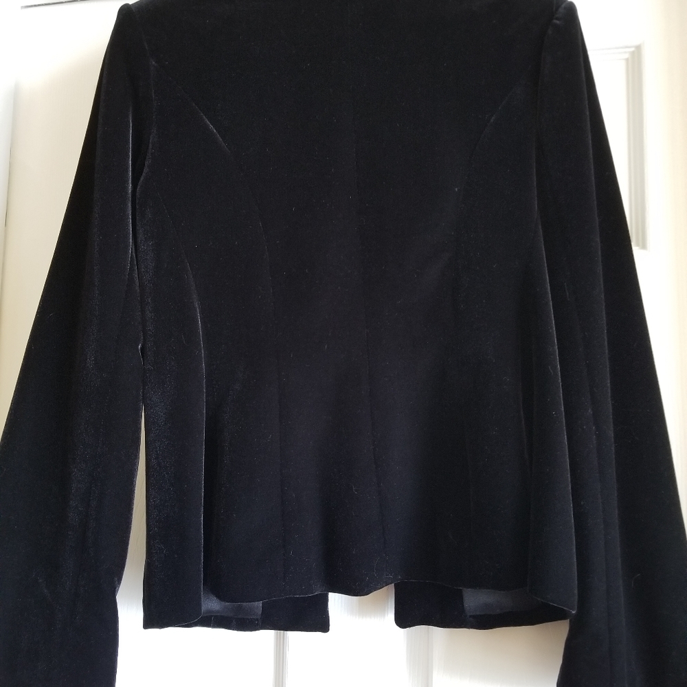 Js Collections Velvet Jacket - image 2